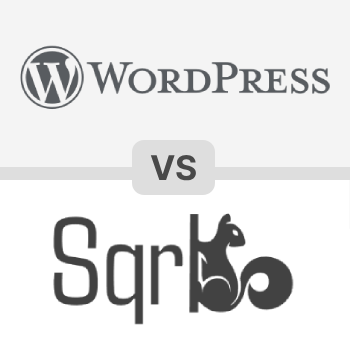 Wordpress vs SQRL CMS